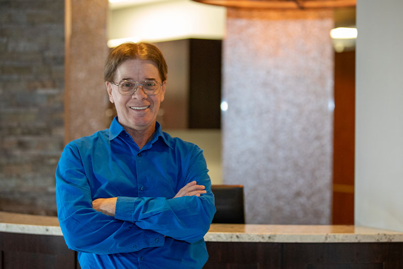 headshot of patient smiling